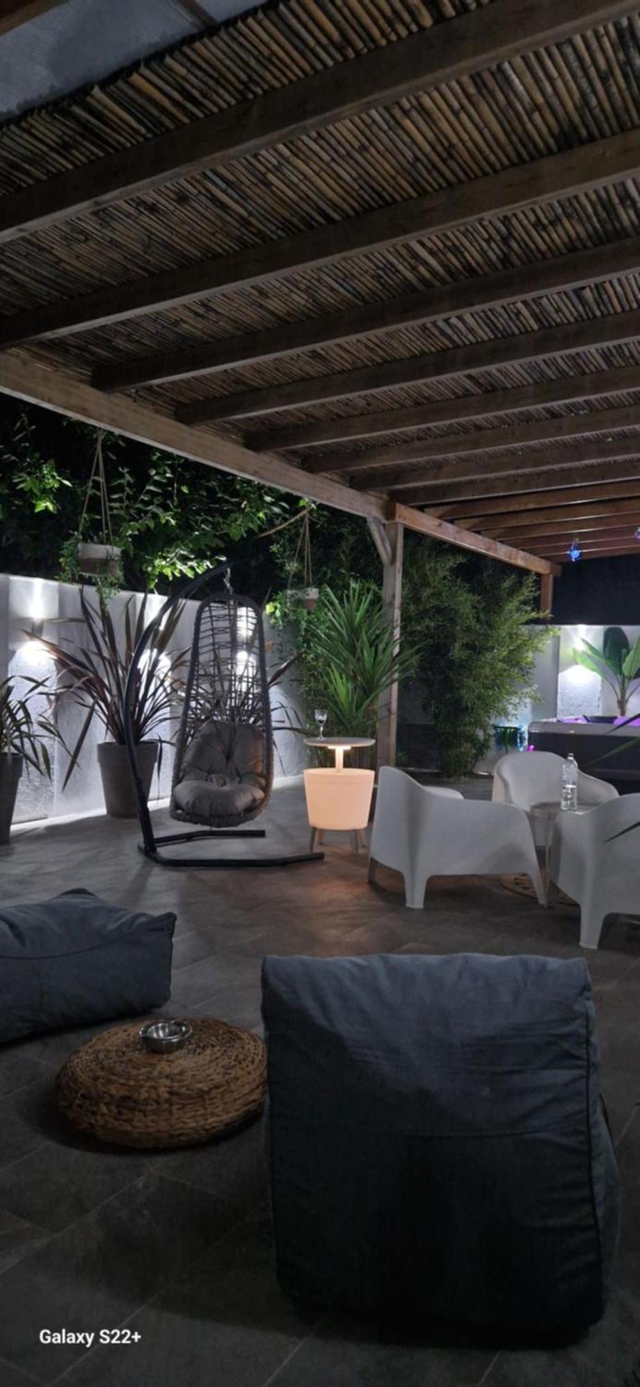 Jacuzzi Deluxe Villa Skala Sotiros Exterior foto